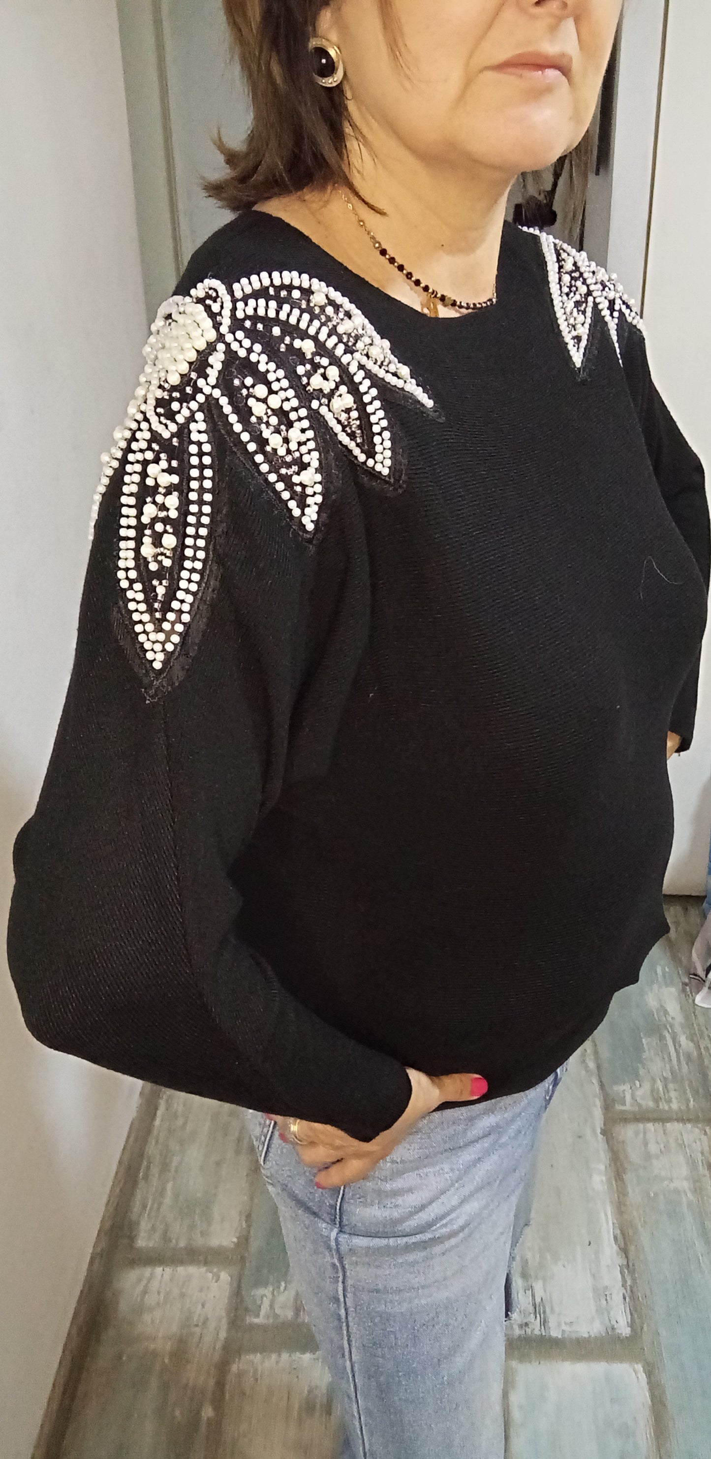 Sweater negro Zaida